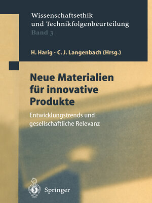 cover image of Neue Materialien für innovative Produkte